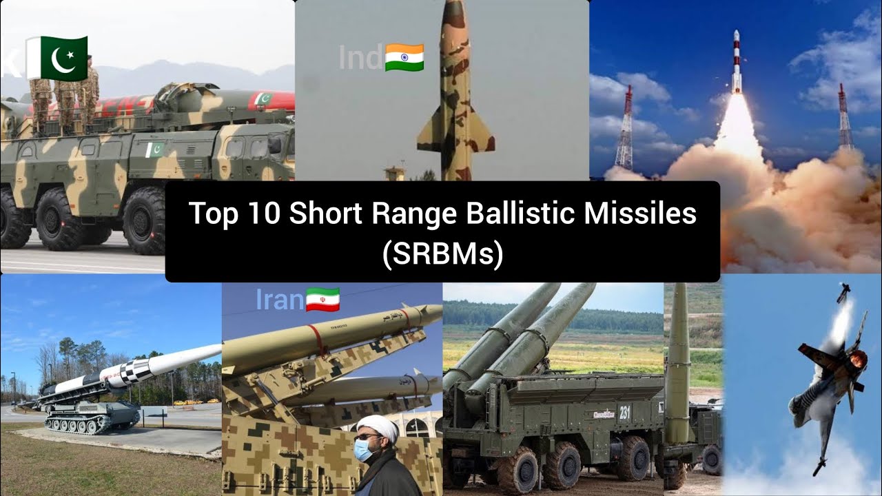 Top 10 Short Range Ballistic Missiles (SRBMs) In The World 🌎