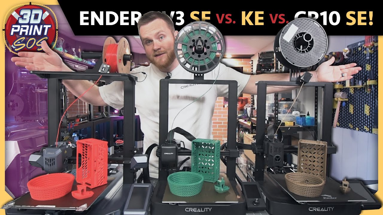 Difference between Ender 3 V2 and CR6 SE - Available @ WOL3D