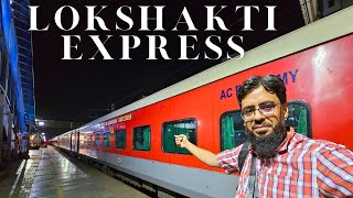 22927 Lokshakti Express Full Journey from Mumbai to Ahmedabad in 3AC Economy (3E)