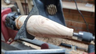 Woodturning Project  slate inlay experiment