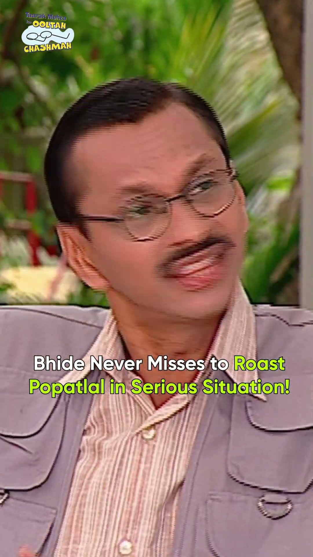 Bhide never misses to roast popatlal!#tmkoc #relatable #comedy  #funny #shorts  #funnyvideo