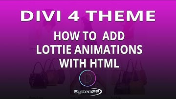 Divi 4: Cómo añadir animaciones de Lottie con HTML