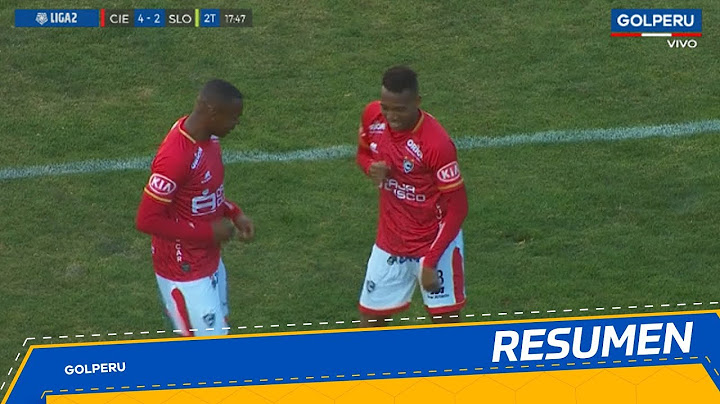 Resumen: Cienciano vs. Sport Loreto (4-2)