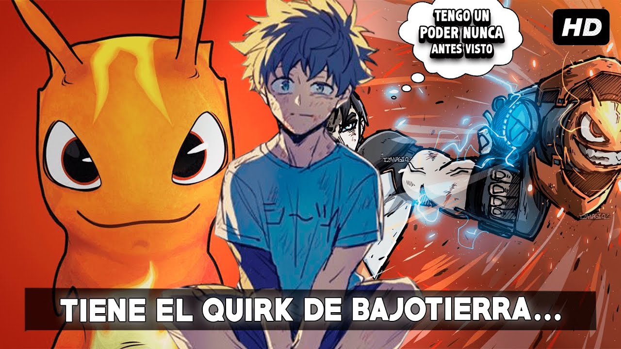 QHPS Izuku Tenia El Quirk De BajoTierra?