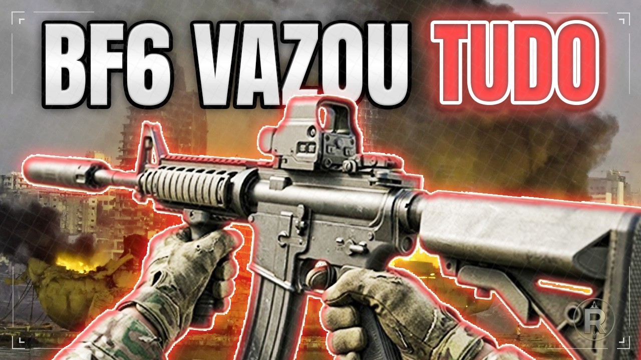 BATTLEFIELD 6: Novas armas VAZADAS são muito ROUBADAS!