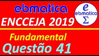 ENCCEJA –Questão 41 Fundamental 2019–Determinando o lucro de uma empresa... #ebmatica,  #encceja2024