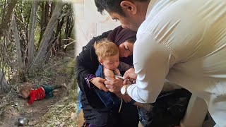 Journey to Health: Batool's Determination to Vaccinate Bahar 🏞️🚶‍♀️💉'