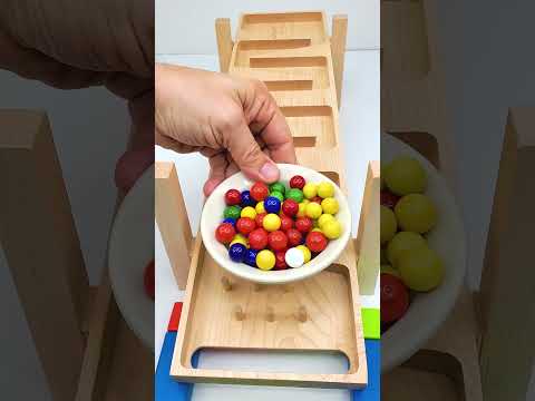 Satisfying Video Marble Run Race HABA ASMR Sights And Sounds Shorts 