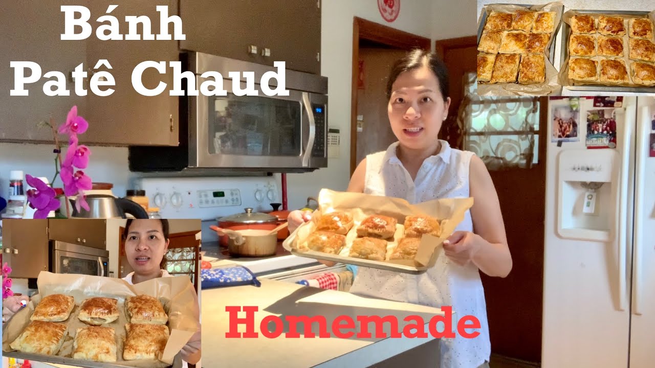 Cách làm món bánh Patê Chaud ngon thần sầu Super nhanh 