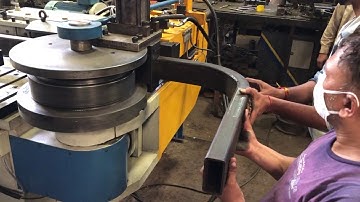 Rapid Single Axis Pipe Bending for Rectangular Pipe 100x50x5mm, Contact 9811042030 Gurcharan Singh