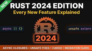 Rust 2024 Edition — Every New Feature Explained (Async Closures, Unsafe Fixes & More)