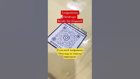 IGNOU Handwritten Assignments 90+ Marks#ignouassignment #ignou#shorts  @gursehaj.ignou137