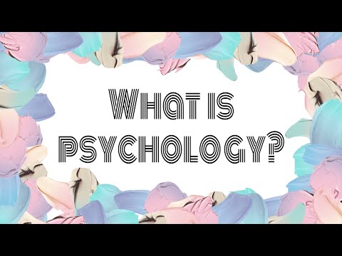 What is psychology?