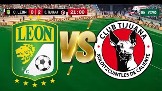Club León vs Club Tijuana En Vivo Liga MX 2026 | Simulación PES 2021