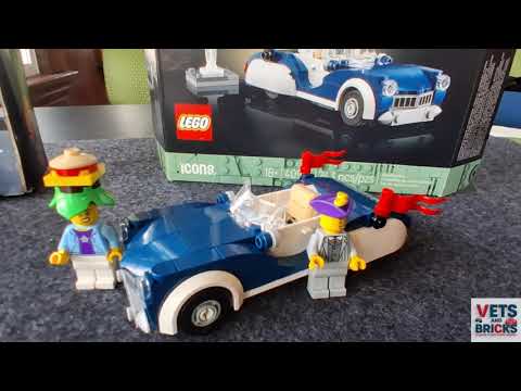 LEGO Speed Champions McLaren & Icons Vintage Parade Car Review! | Vets and Bricks Ep. 58