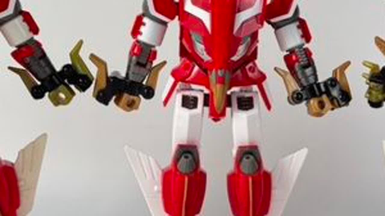 西瓜超星神迦楼罗对比科乐美日版原版 玩具评测#玩具 #模型 #超星神 #特摄剧