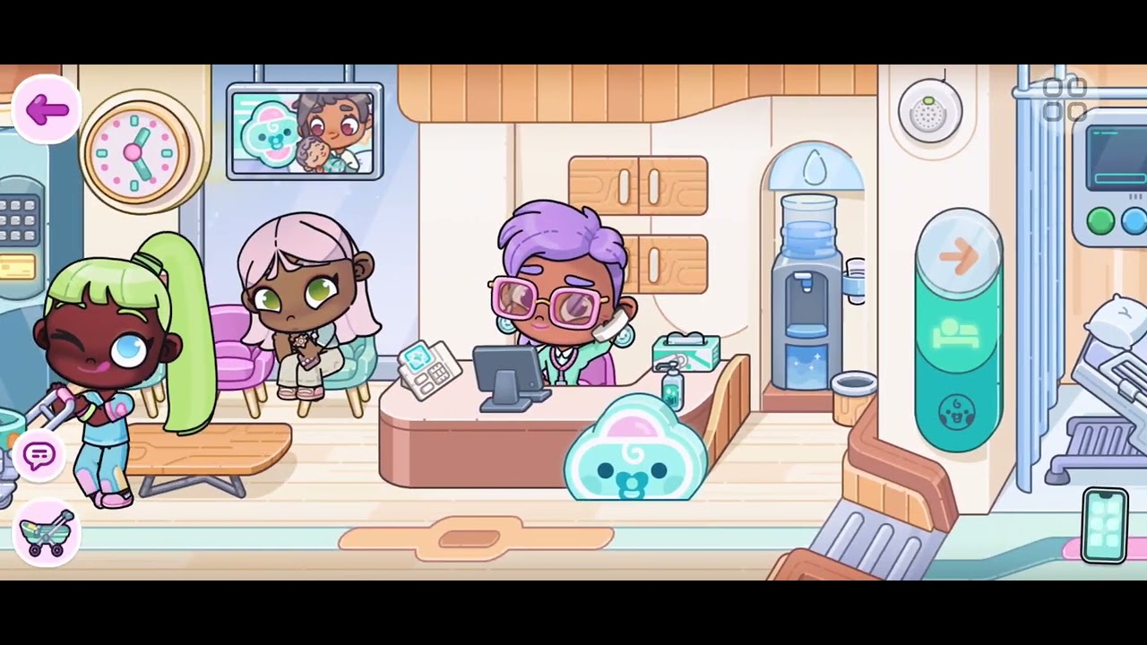 (Avatar World) melahirkan di rumah sakit