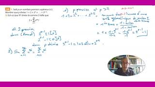 Maths expertes correction dun exercice darithmétique sesamath 69p147