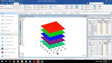 STAAD Pro Tutorial For Beginners Episode 10 Slab Design