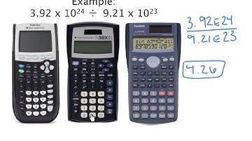 Scientific Notation with Your Calculator
