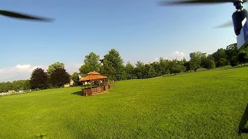 3D Robotics quadcopter D using GoPro 3 Black test flight