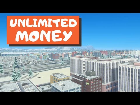 how to enable unlimited money in cities skylines