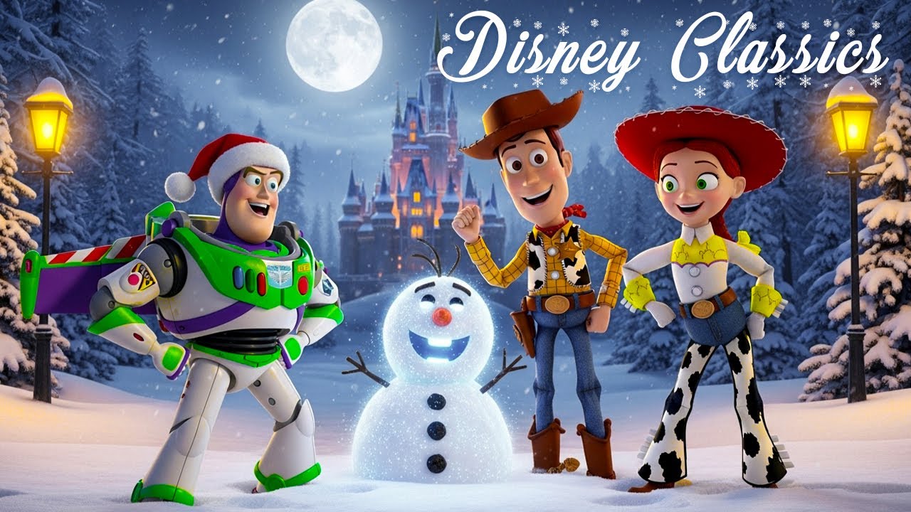 🏰 Winter Disney 2025 ❄️ Relaxing Disney OST Classics Philharmonic Orchestr Music for Study & Work