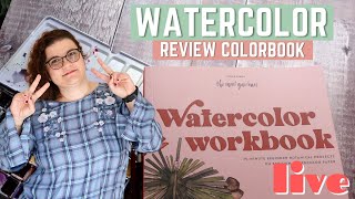 Watercolor Workbook flip through 