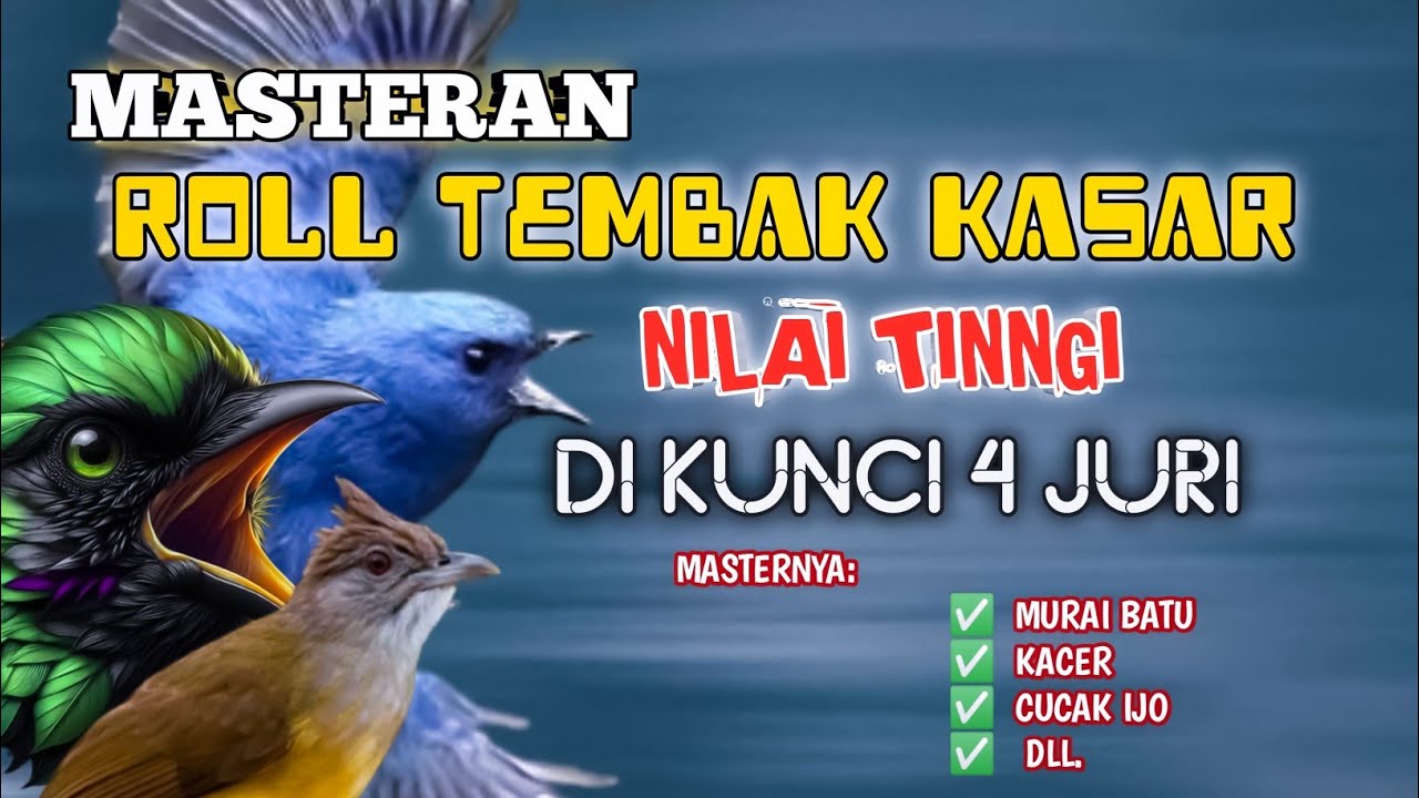 2 jam masteran ROLL TEMBAK KASARAN MEWAH langsung di kunci Juri
