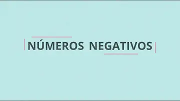 Qual a origem dos números negativos?
