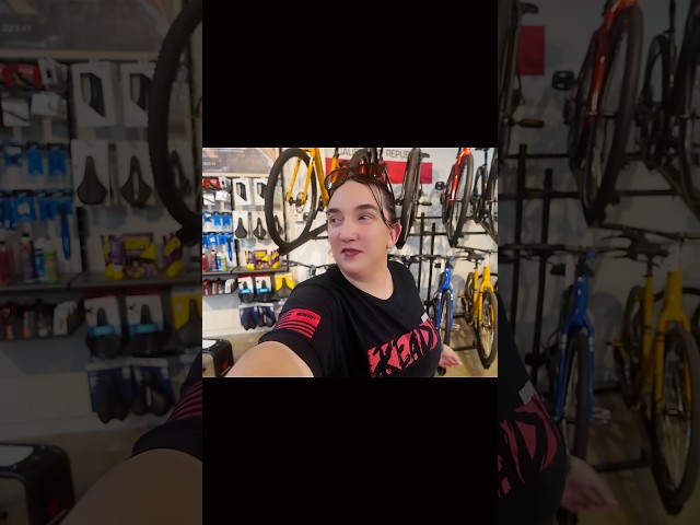 Bike shop Adventures 🚴‍♀️🥳☺️ #cycling #fitness #triathlon