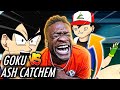 Goku vs Ash RAP BATTLE! (REACTION)