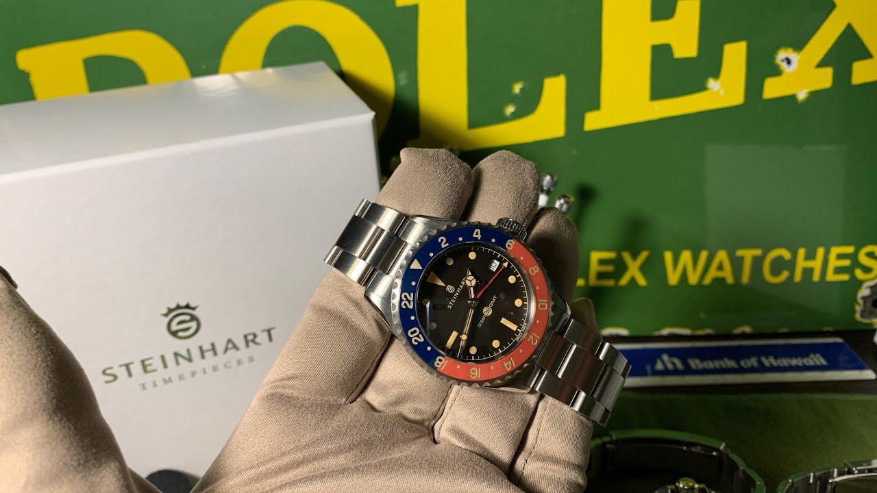 在庫品即日出荷 Steinhart(スタインハート)OCEAN GMT 39 blue-red