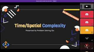 Time/Spatial Complexity
