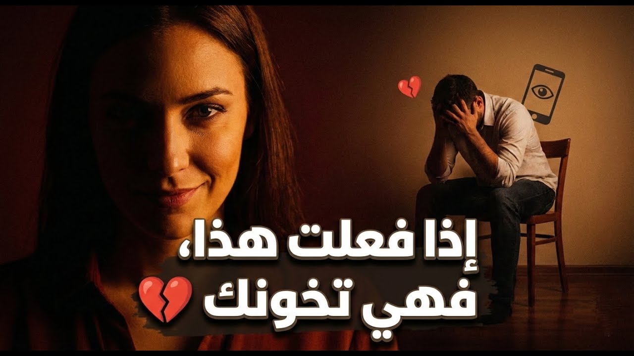 إذا فعلت هذا، فهي تخونك  أكيد 💔كيف تعرف أن زوجتك تخونك
