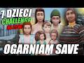 🔴 PRZEBIERAM SIMÓW I ZMIENIAM DOMEK W SERII 7 DZIECI CHALLENGE 🔴 NA ŻYWO