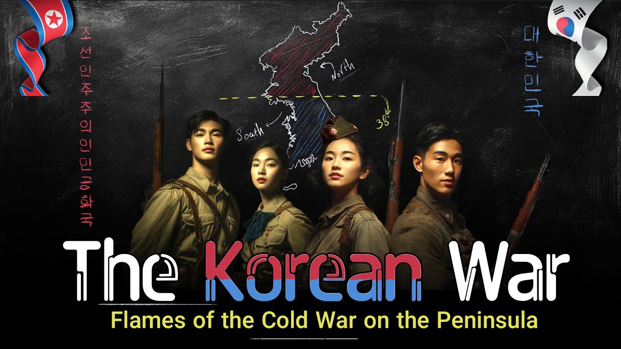 Korean War Documentary: Flames of the Cold War on the Peninsula (Map ...