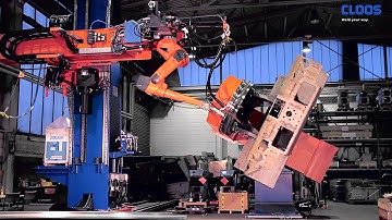 QIROX - Robot system for welding of vehicle base frames