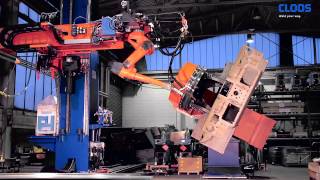 QIROX - Robot system for welding of vehicle base frames