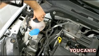 Volkswagen Check & Add Engine Coolant