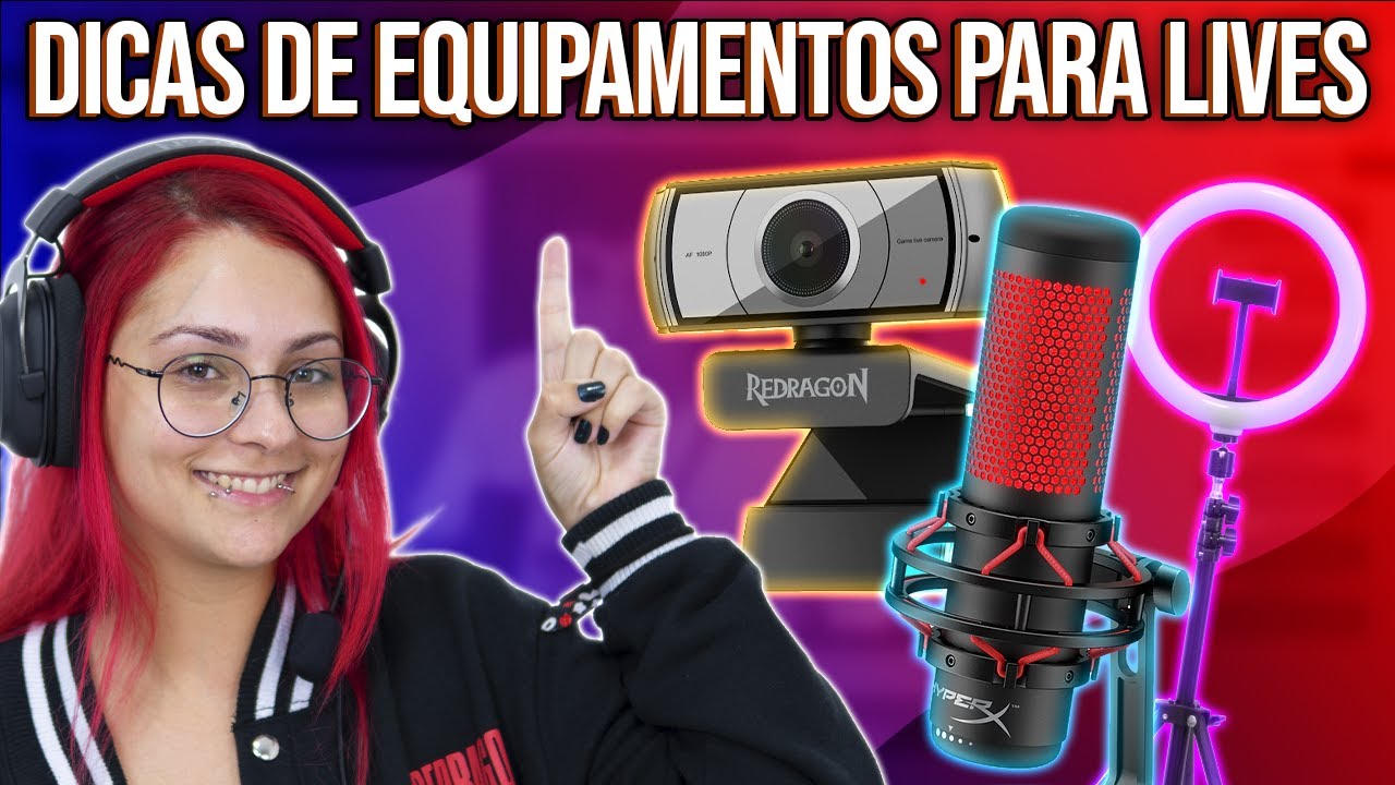 5 acessórios que todo streamer deveria ter