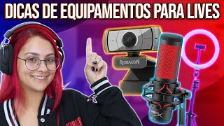 SETUP PARA STREAMING!!🤩🔥 DICAS DE EQUIPAMENTOS PARA COMEÇAR A FAZER LIVES!!