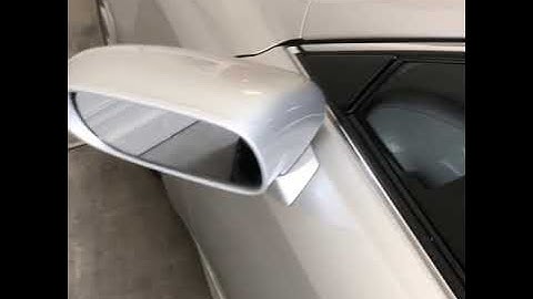 Lexus IS 250 drivers mirror spinning repair