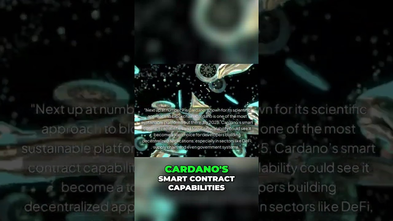 Cardano  The Future of Sustainable Blockchain in 2025