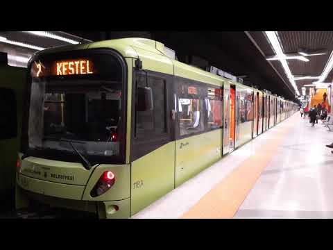 Şehreküstü İstasyonu Tren Geçişleri...
