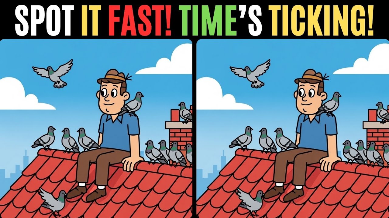 Найди отличия 🧩 Мега испытание! Сможешь найти все? #141