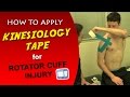 How to Kinesiology Tape a Rotator Cuff Injury - Doctor K