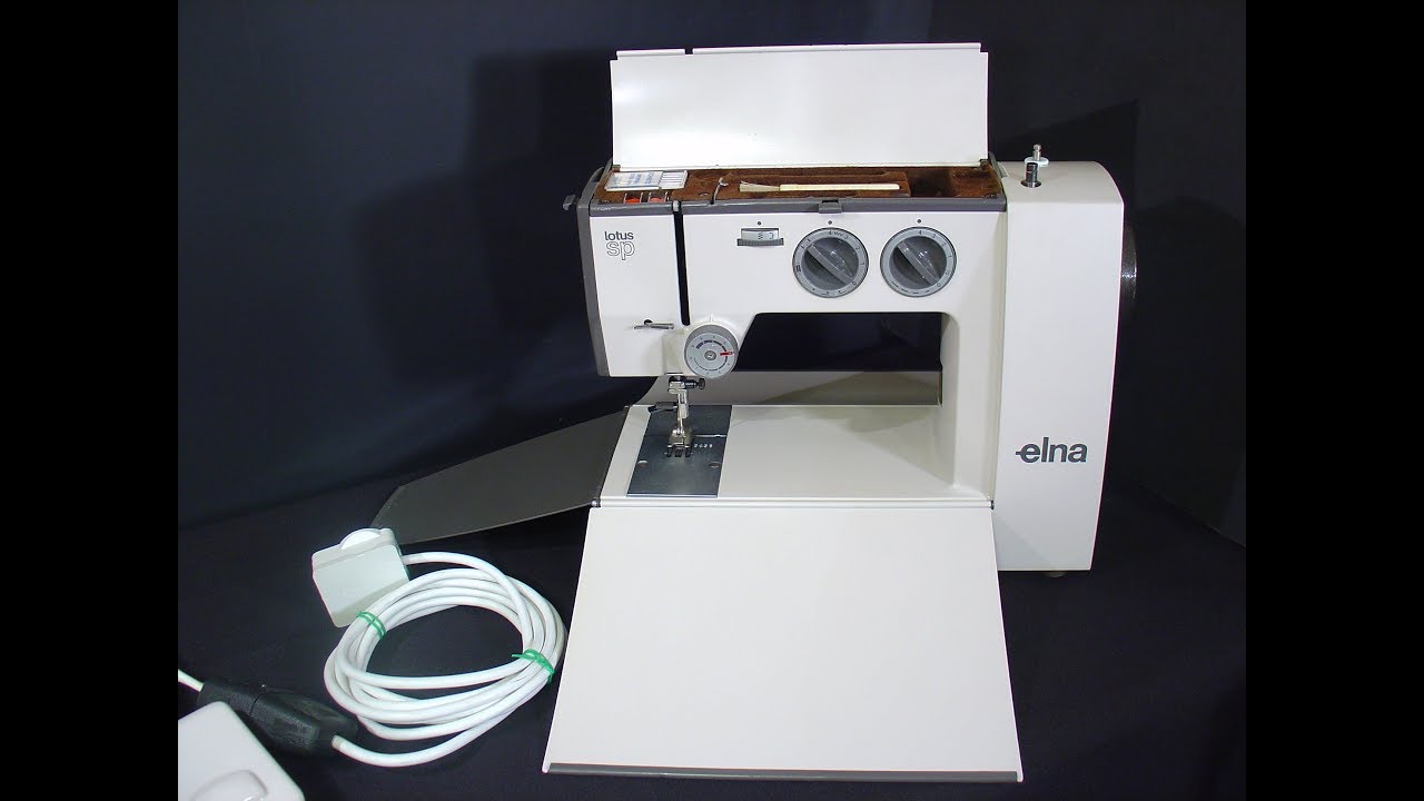 Elna Lotus SP sewing machine + instructions