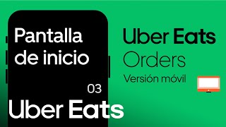 Pantalla de inicio de la tienda activa - Uber Eats Orders móvil | Uber Eats