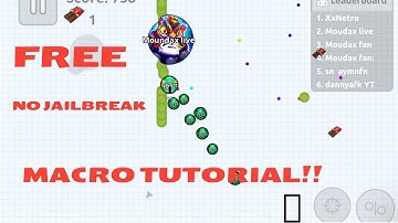 How to get macro IOS +Android Agar.io mobile(No jailbreak)*new 2021*